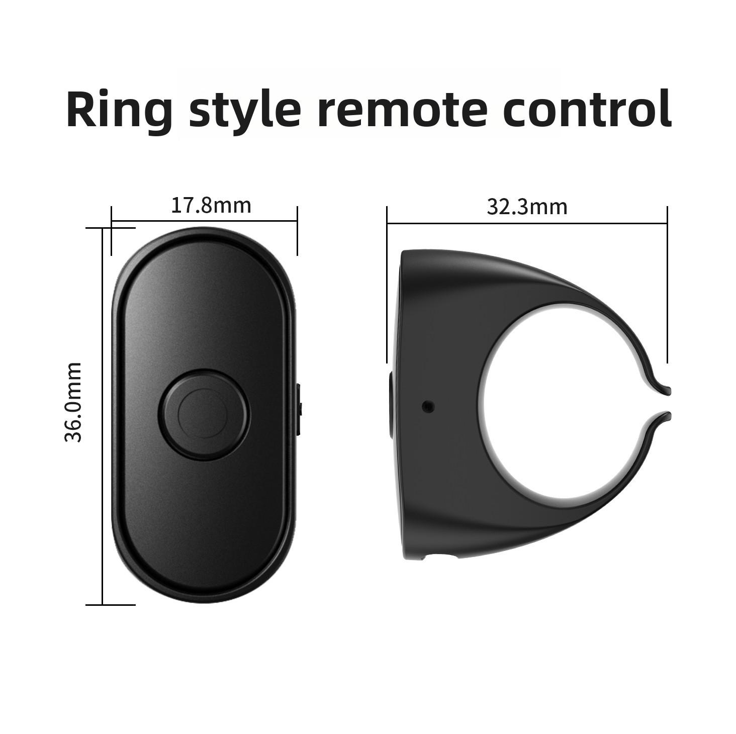 Versatile Wireless Page Turner & Camera Remote for Kindle, iPhone, iPad & Android Tablets with Rechargeable Lithium Battery & USB Charging