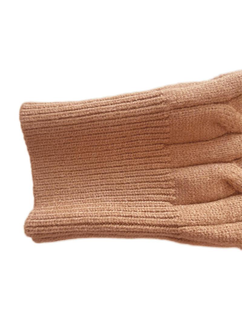 Joyfunear Women's Cable-Knit Loungewear Set - Crew Neck Sweater & Wide-Leg Pants for Everyday Comfort and Style