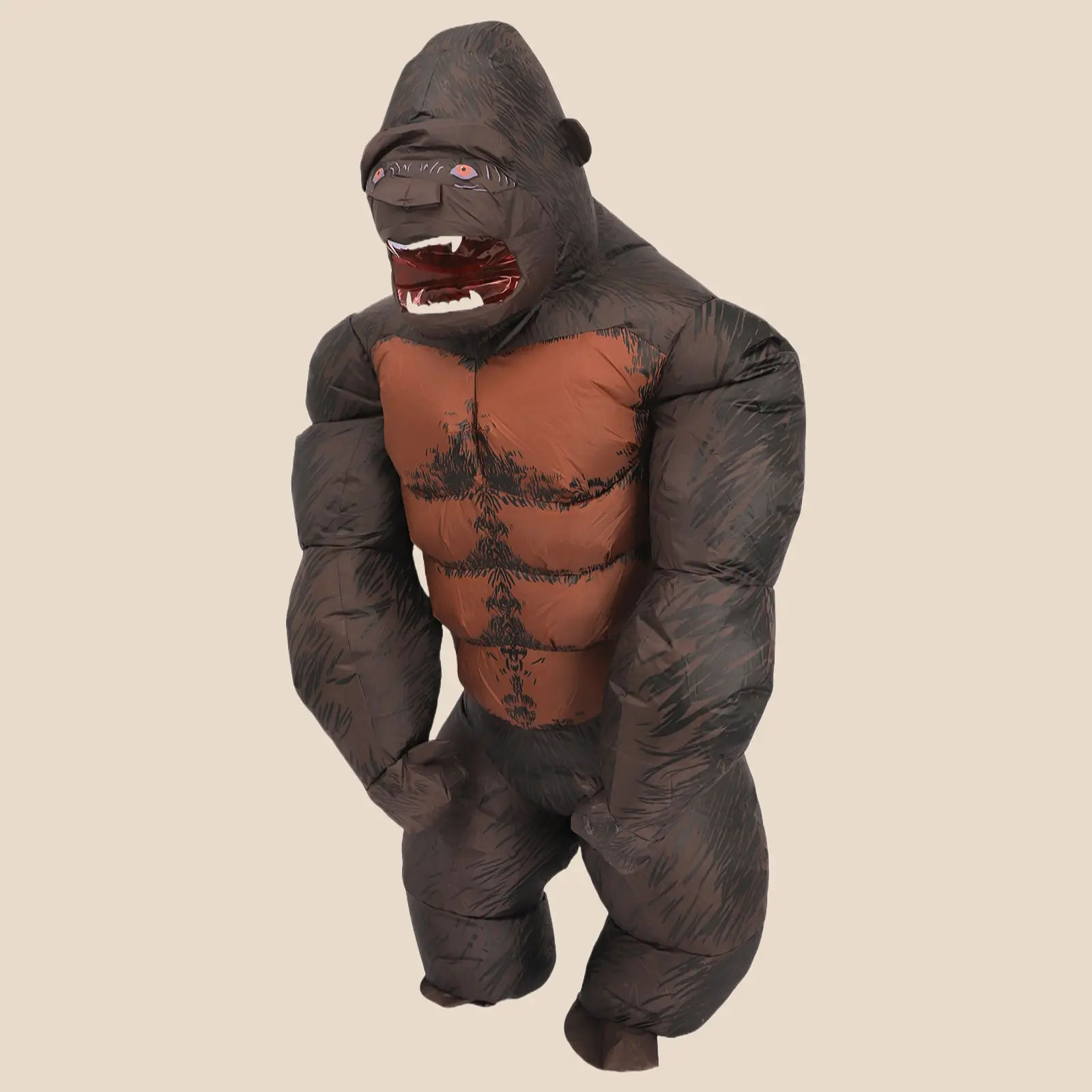 King Kong Inflatable Costume Halloween Role Play Party Gorilla Animal Cartoon Mascot Outfit