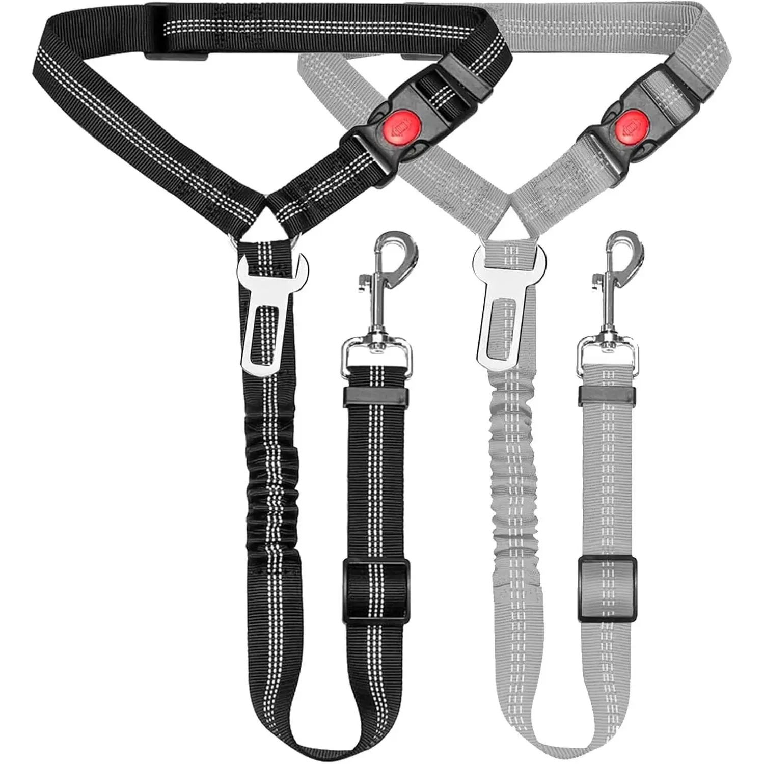 Pet Supplies Striped Adjustable Dog & Cat Walking Harness - Universal Fit, Detachable, Secure Grip, Hand Wash Only Stylish Matching Accessories
