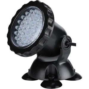 Pond Lights Underwater Fountain Light 3.5W Color Changing Submersible Spotlight with 36-LED Bulbs Underwater Light Waterproof IP68 Pool Light for Pond Aqaurium Garden Fish Tank
