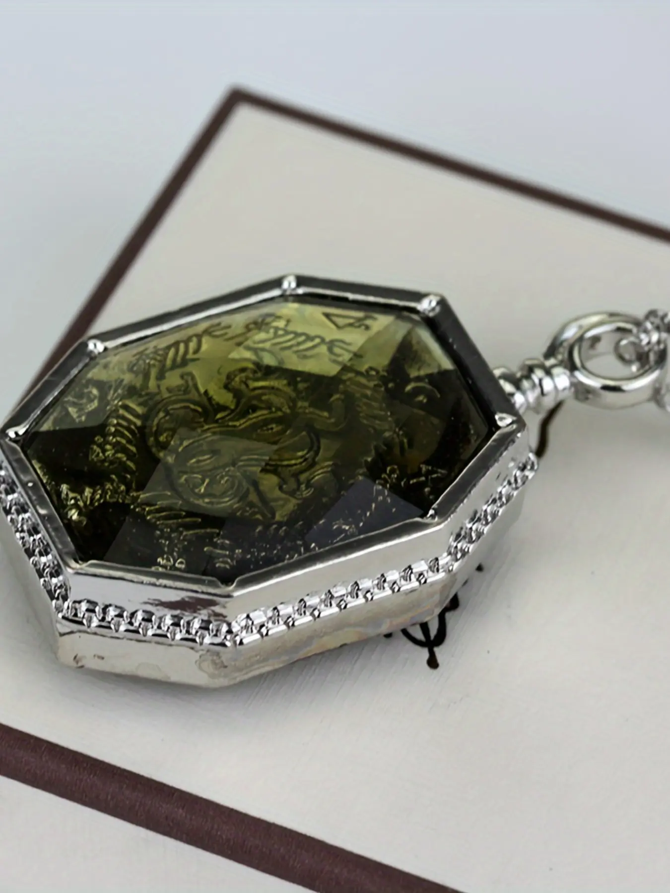 Creative Fashion Magic Soul Binder Couple Necklace, Zinc Alloy, Photo Holder, Multi-Functional Decorative Pendant, Gift for Lovers