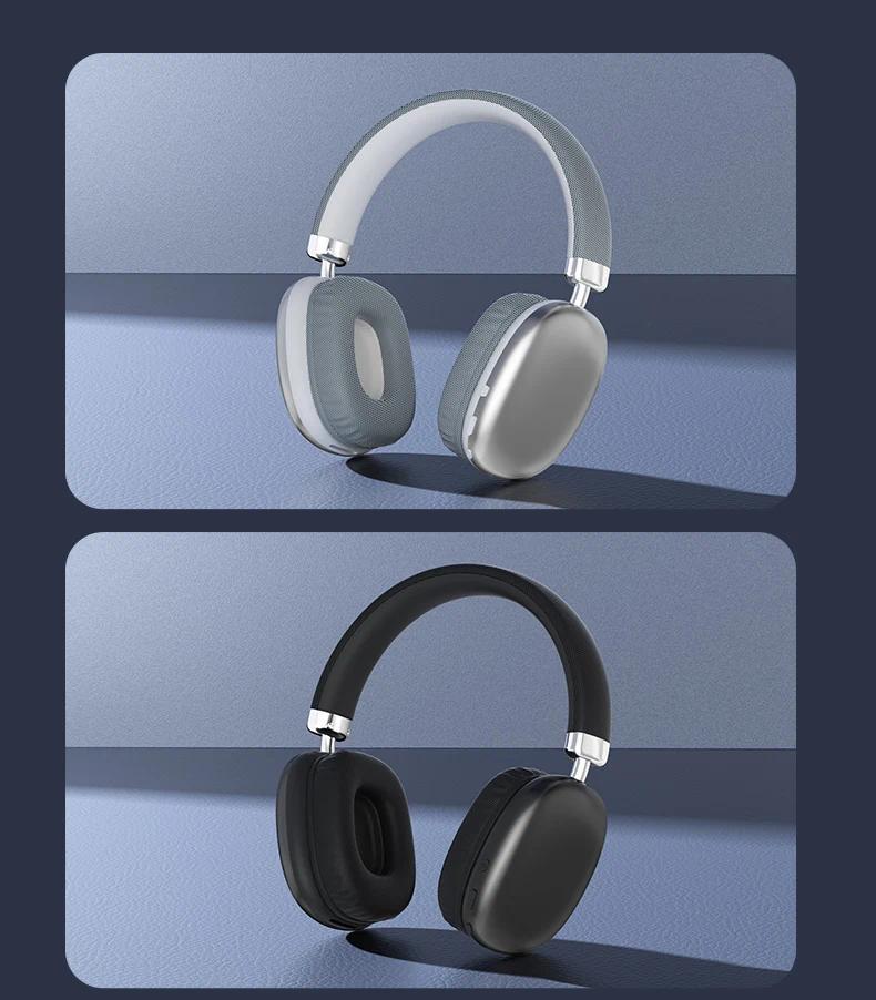 NEW Air Max Wireless bt Headsets Bluetooth Headphones Over ear stereo surround gaming Earphone sport workout