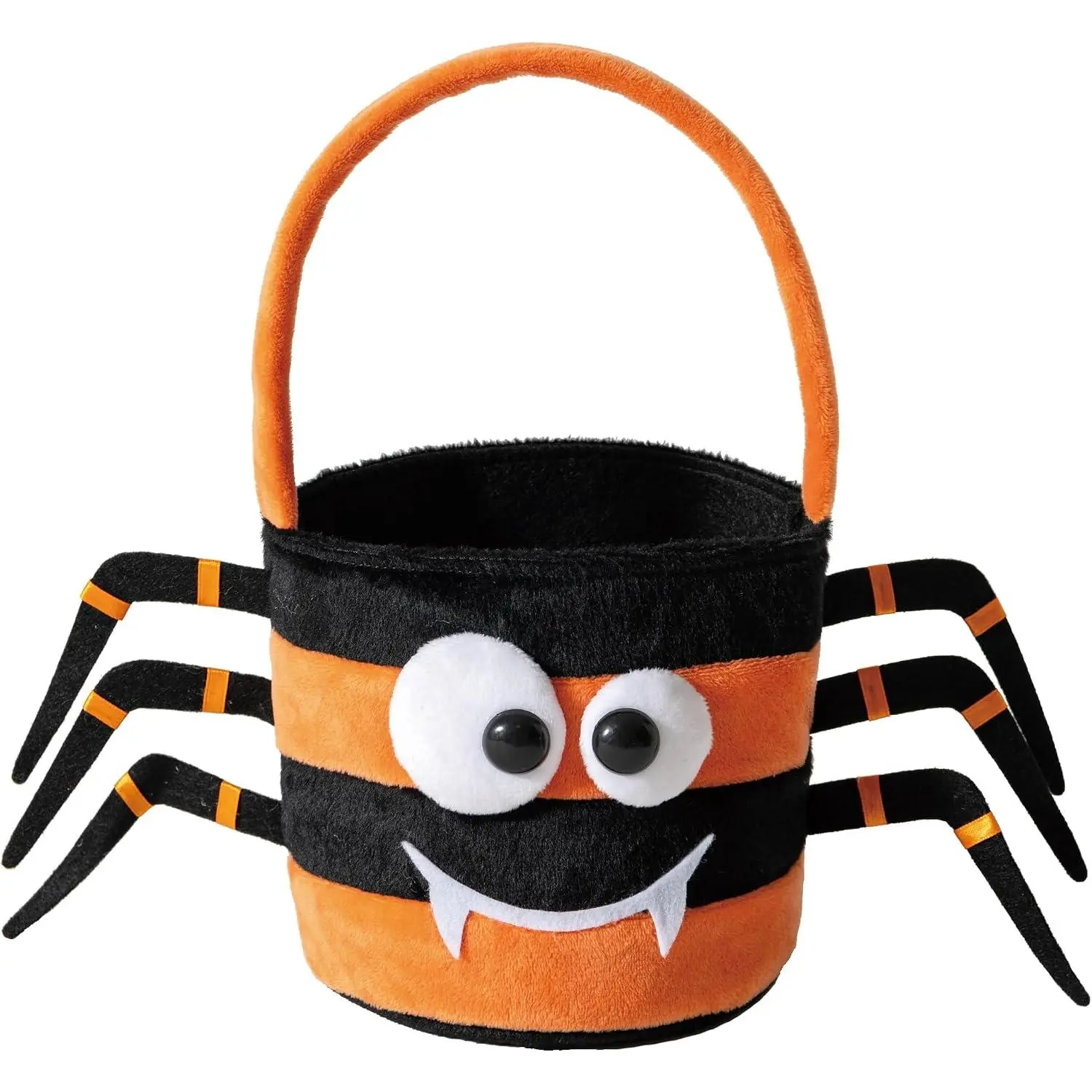 Halloween Trick or  Bag,Candy Tote Bucket Multipurpose Portable Collapsible   Bucket