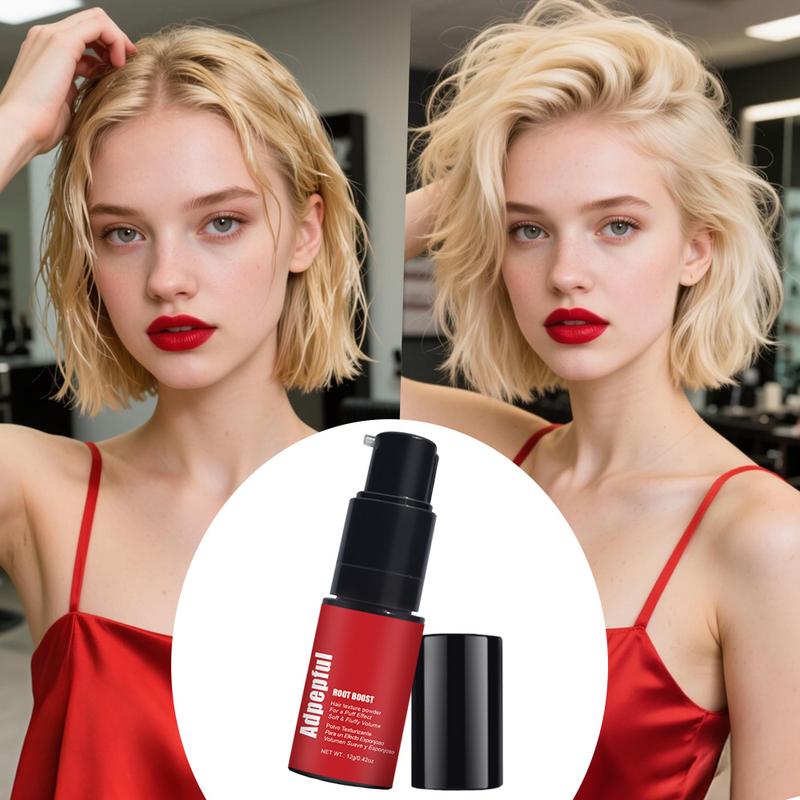 Adglamful Lady Hair Styling Powder - Instantly Achieve A Fluffy Effect and Matte Texture | Spray Head Design | Oil-control and Long-lasting Styling | Ladies' Voluminous Texture Powder, 12g