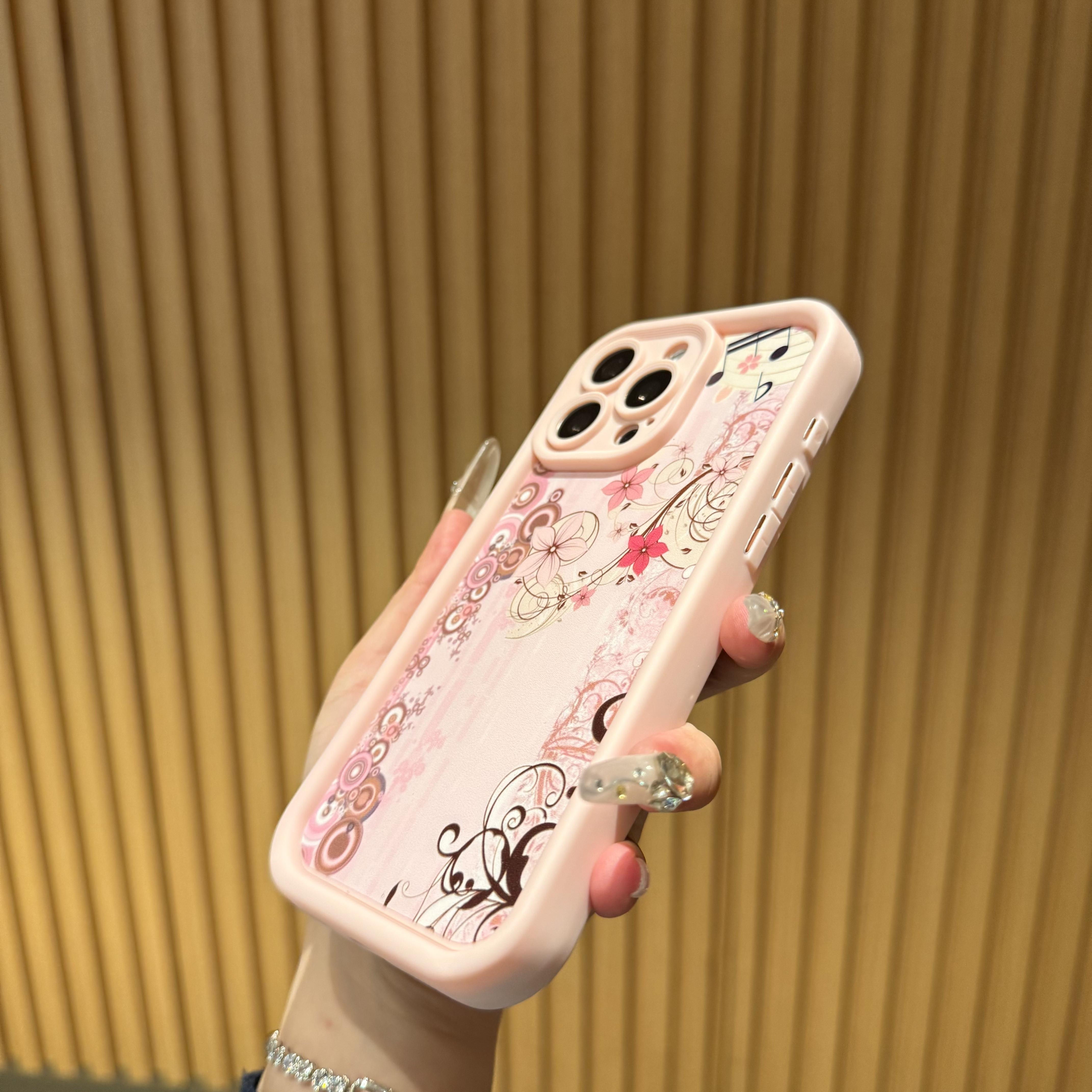 Vintage Music Notes Phone Case|Aesthetic Musical Score & Floral Art Cover|Trendy Shockproof Protective Cover For iPhone 17 Pro Max 16 15 14 13 mini 12 mini 11 for Samsung S21 S22 S23 S24 S25 S26 Phone Case|Gift for Music Lovers