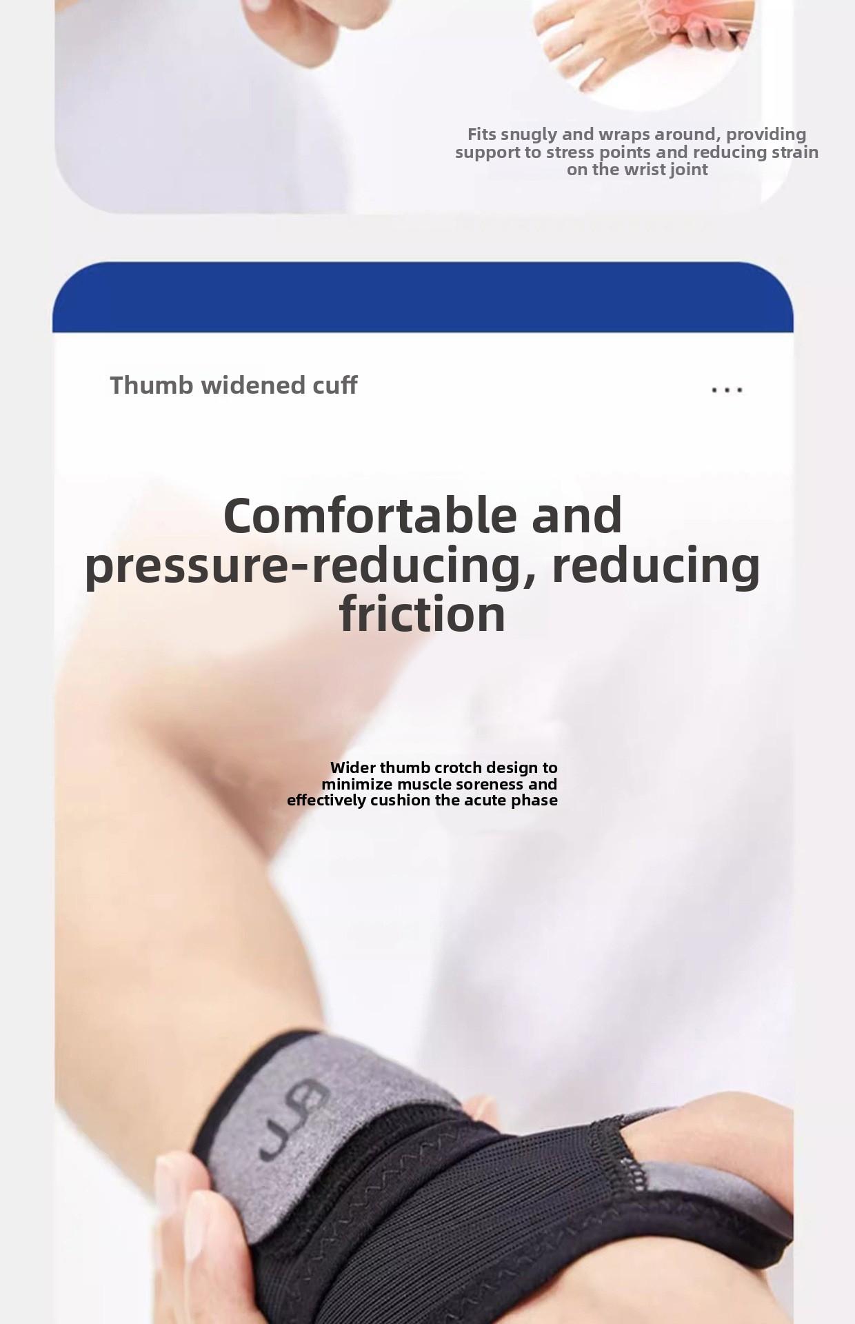 Sports Bracer Thin Strap Pressurized Stable Tendon Sheath Wrist Badminton Basketball Fitness Bracer