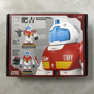 2026 hot item Original Chubby Model FJ-1 Chubby GM Magnetic Assembly Model Kit Chubby Zaku Middle-Aged GM Action Figure Toy Gift for Kids