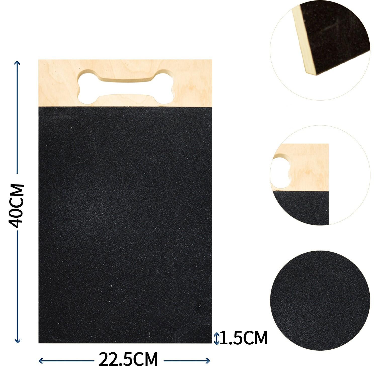 Creative pet supplies: wooden dog scratching board, durable and non-shedding sandpaper for sharpening dog nails mats cat bed 01 Curved Foam Stairs Ramp Clear Transparent Playpen Farmhouse TV Stand Crate Acrylic Puppy Play Pen accessories Elevated Cooling