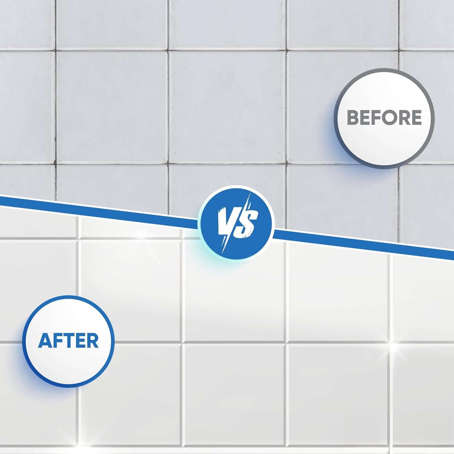 THE WELL KEPT Grout Cleaner 16oz - Heavy Duty Tile & Grout Stain Remover for Floors, Showers & Bathrooms - Deep Cleaning Formula for Bright, White, & Sealed Grout - , Easy Scrub