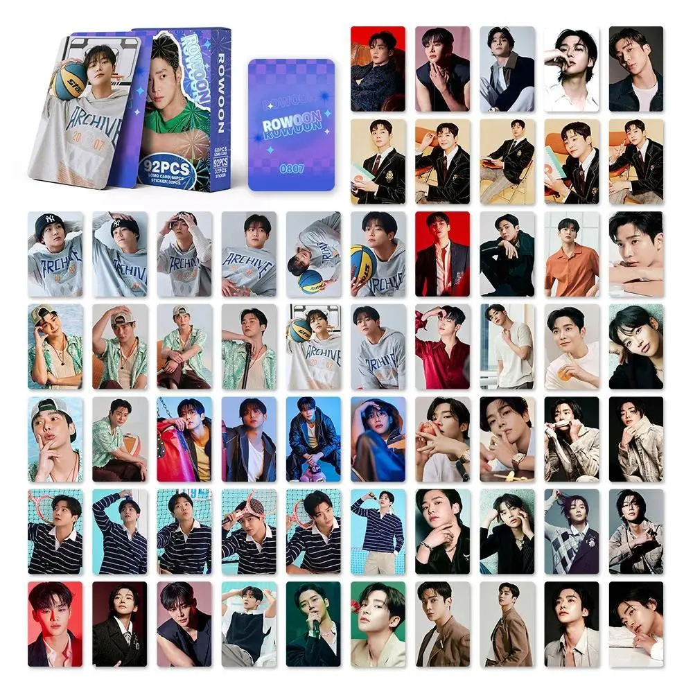 92pcs/set Rowoon lomo Star Photocards Photo Lomo Cards Fans Collection Printed Cards