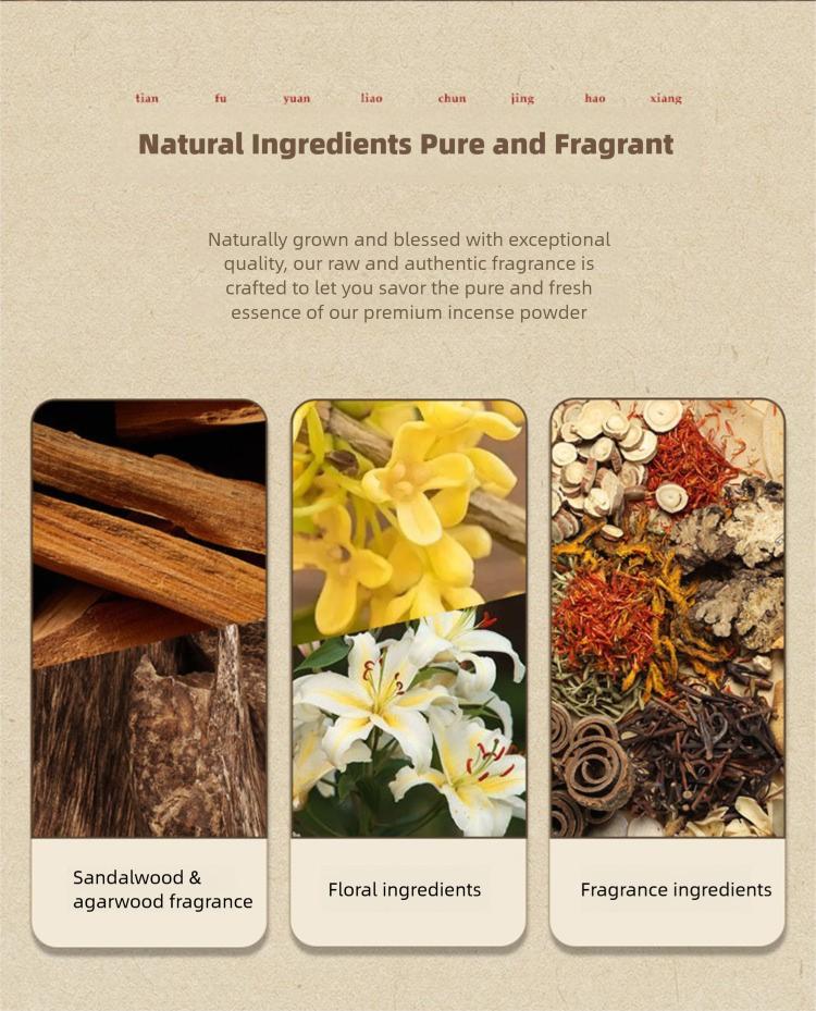 Goose Pear Tent Incense Sticks & Coils Osmanthus Sandalwood Wormwood Ambergris Nha Trang Agarwood for Home Indoor Use【where can i buy this product tiktok shop】 aromatherapy fragrance
