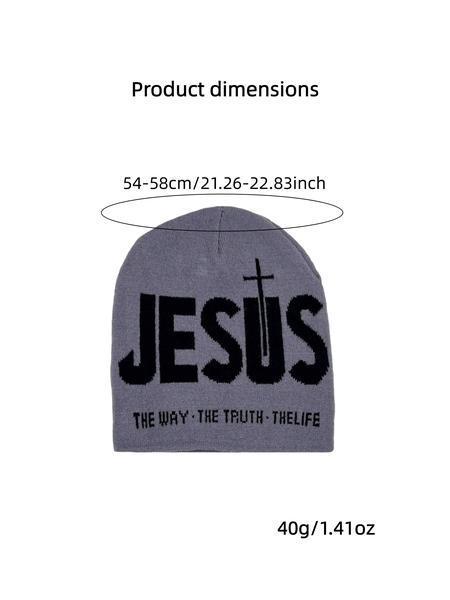 Casual Unisex Y2K Letter Jacquard Knit Beanie Hat with Cross Pattern, Soft Stretch Warm Winter Cap for Men and Women, Trendy Streetwear Style Ideal for Outdoor Sports, Travel, Skateboarding, and Daily Cold Weather Outfits new wear Heart design stylish Spr Casual Unisex Y2K Letter Jacquard Knit Beanie Hat with Cross Pattern, Soft Stretch Warm Winter Cap for Men and Women, Trendy Streetwear Style Ideal for Outdoor Sports, Travel, Skateboarding, and Daily Cold Weather Outfits new wear Heart design stylish Spr