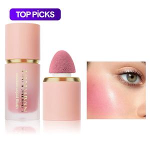 long lasting liquid blusher, easy coloring blush stick, cheeks contour blush pressed powder, natural look blush for daily makeup, cosmetic fall gift, glow makeup, matte
