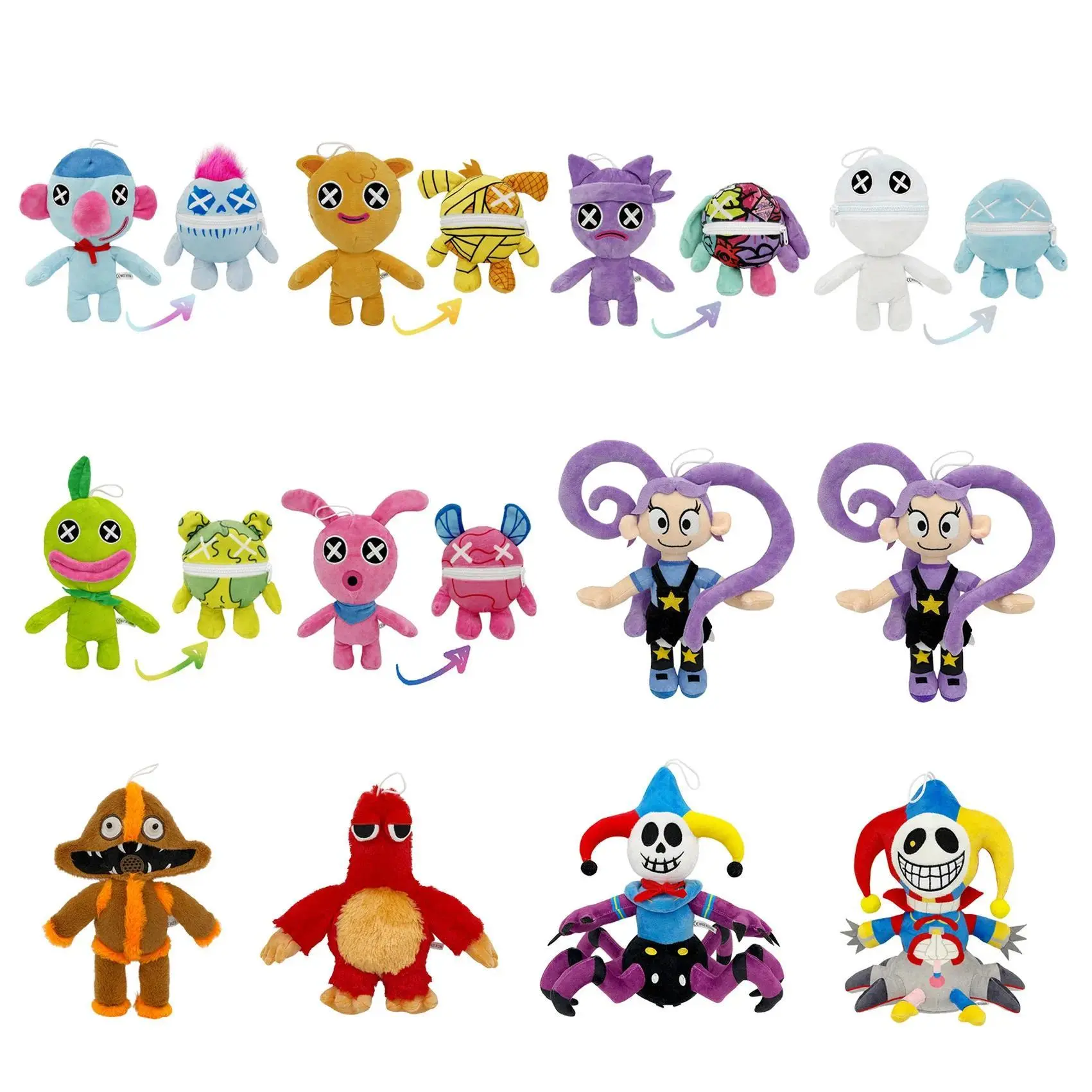 2026 new hot item   playtime Monster Jokers Lily Lovebraids Plush Doll Cute Anime Peripherals Toy Birthday Christmas Gift