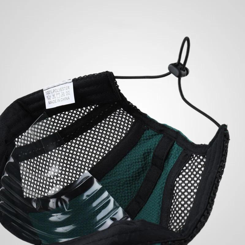 Korean Style Quick-dry Mesh Baseball Caps Men Women Soft Short Brim Breathable Snapback 5 Panel Hat Outdoor Camping Fishing Hats