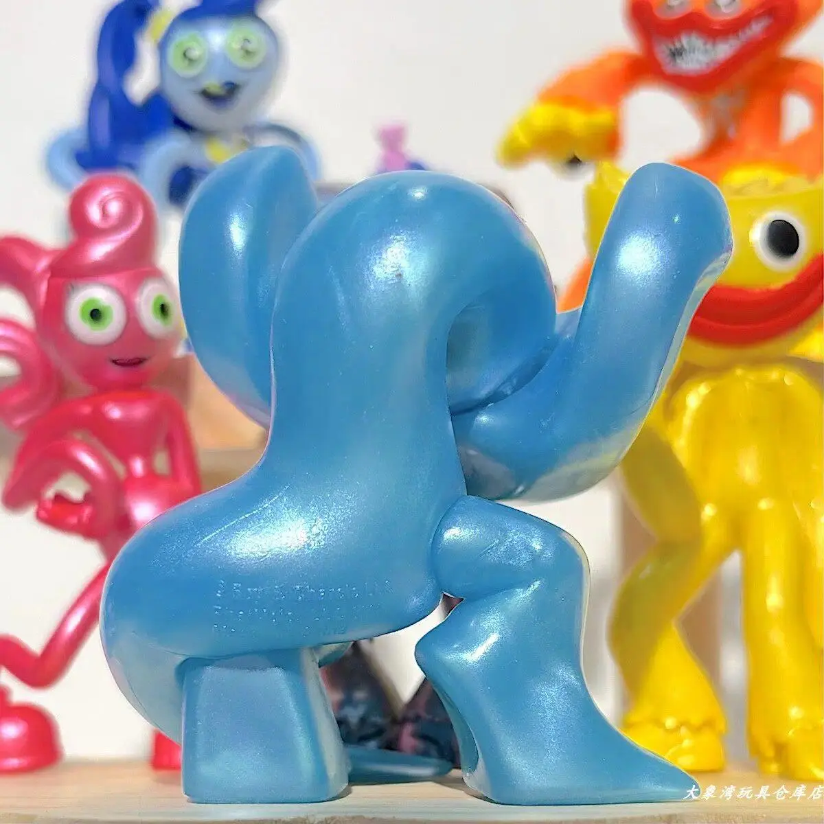 Poppies Playtime PVC Mini Collectible Figures - Huggy Wuggy, Mommy Long Legs, Kissy Missy, CatNap - Collectible Figure Decor, Desk Ornaments, Kids Gifts