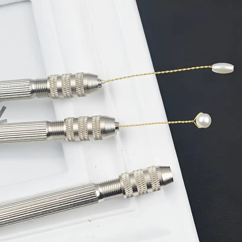 A Double-Headed Handheld Twisting Tool, a Drilling Clamp for Crafts, a Versatile Wire Twisting Device for Copper Wire, Convenient for Tightening Metal Wires, Suitable for DIY Enthusiasts in Crafts And Jewelry, Hand Tools