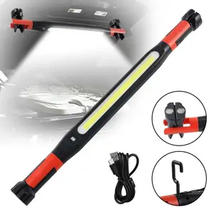 Super Bright LED Car Repair Light, Magnetic Suction Work Lamp with Hook, 3 Lighting Modes, Front Hood Maintenance Tool, Auto Repair Lights