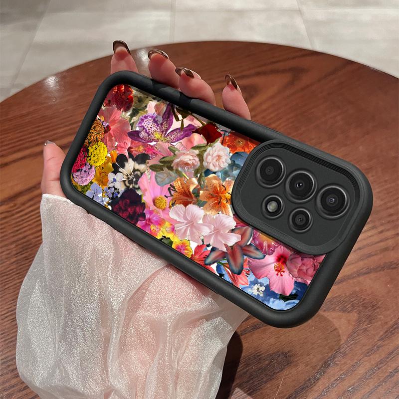 Beautiful Colorful Flower Pattern Phone Case forSamsung Galaxy S26 S25 S24 S23 S22 S21 Fe Plus Ultra A13 A14 A15 A16 A17 A33 A34 A35 A36 A52 A53 A54 Note20