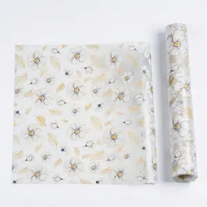 Eva Kitchen Cabinet Liner, Non-Stick Waterproof Oil-Resistant, Floral Design, Easy Clean Durable, Anti-Slip Shelf Protector, Home Storage