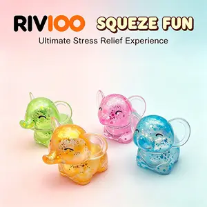 RIVIOO Maltose Animal Pinch Music Simulation Cartoon Gold Powder Decompression Toy