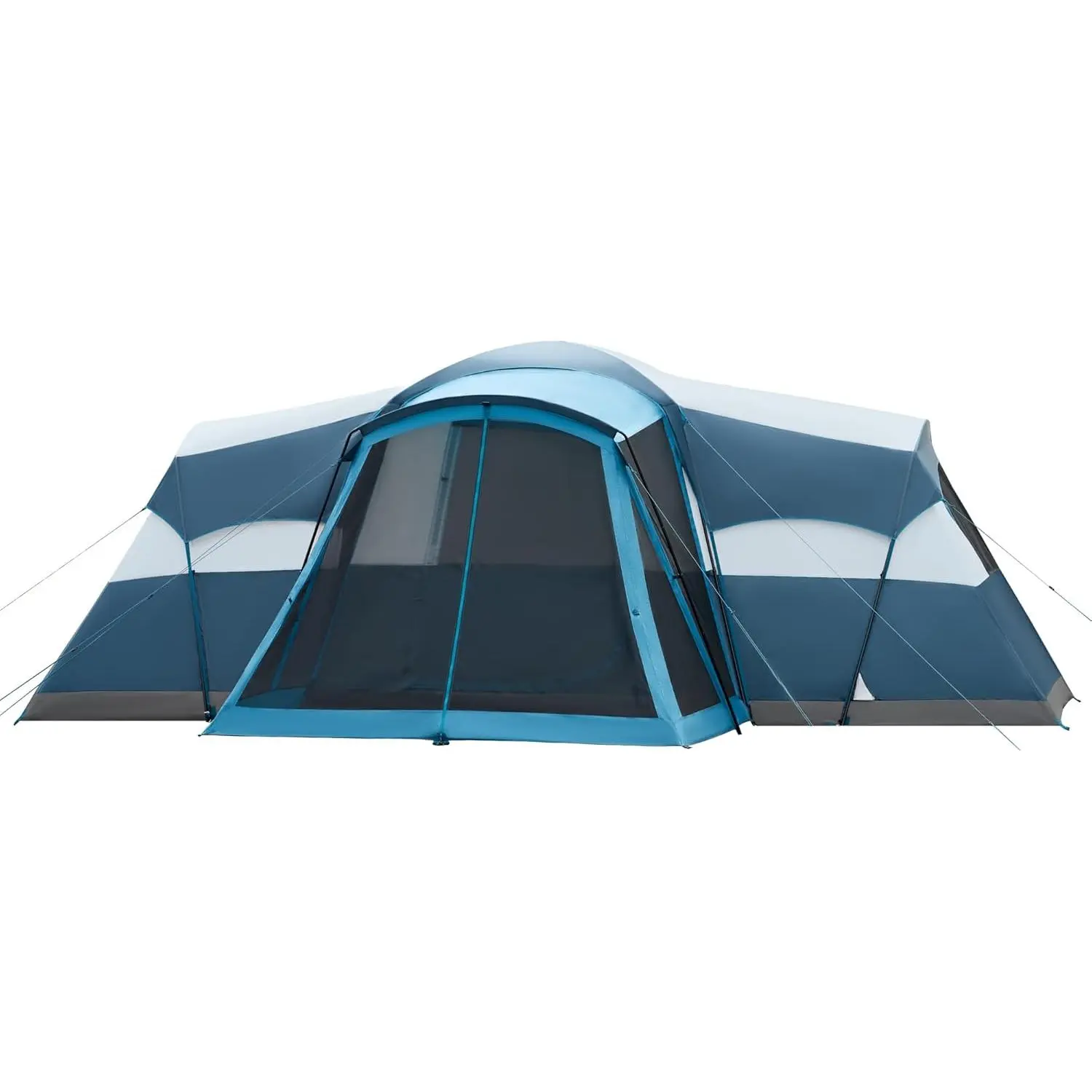 6/8/10 Person Family Camping Tent with Screen Room, Water Resistant Big Tunnel Tents with Rainfly, Large Family Tent for Camping, Outdoor, Patio