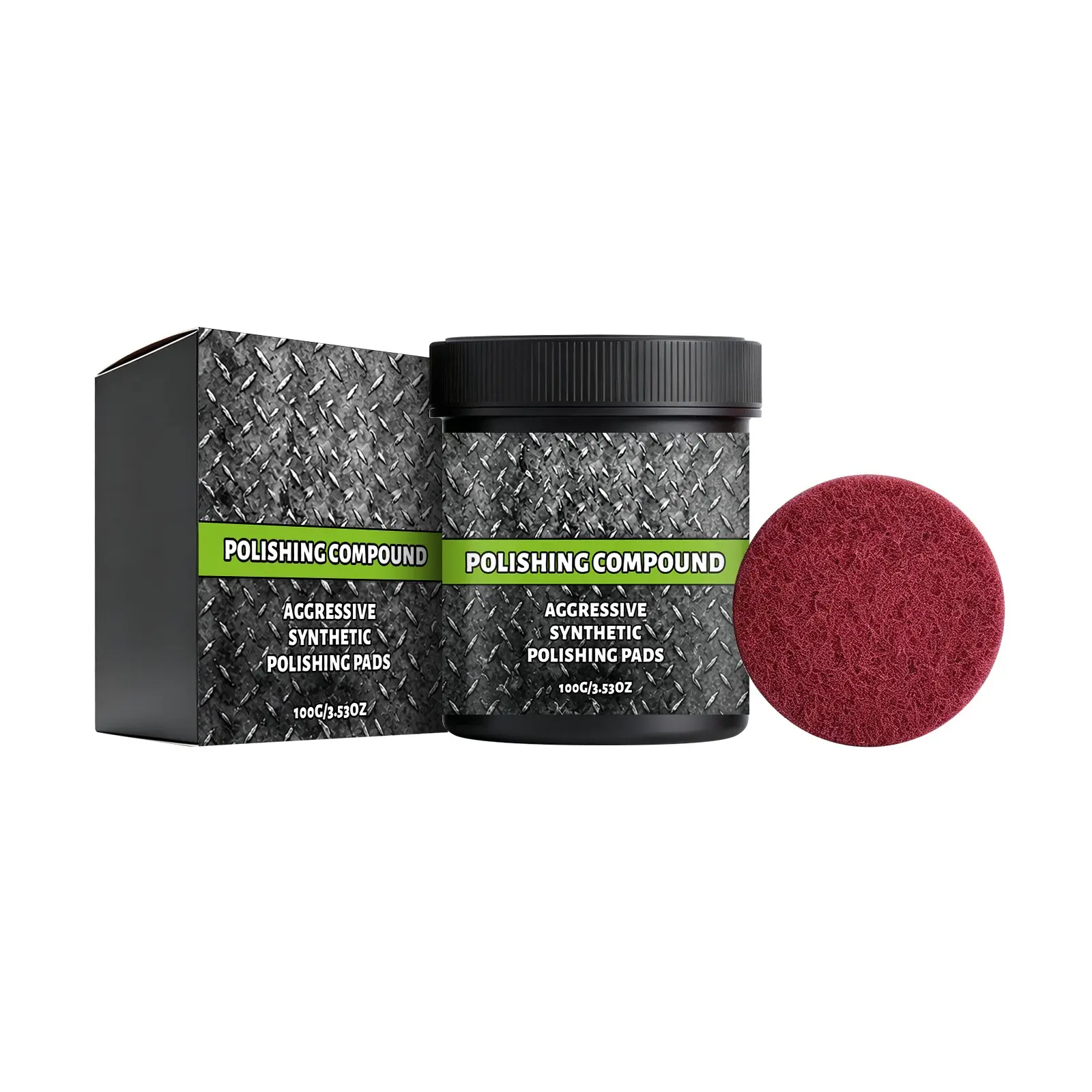 Polishing Paste for Multiple Materials, Effective Polishing and Shining, Tool-Free Application, Gentle and Long-Lasting Finish, Polishing Agent