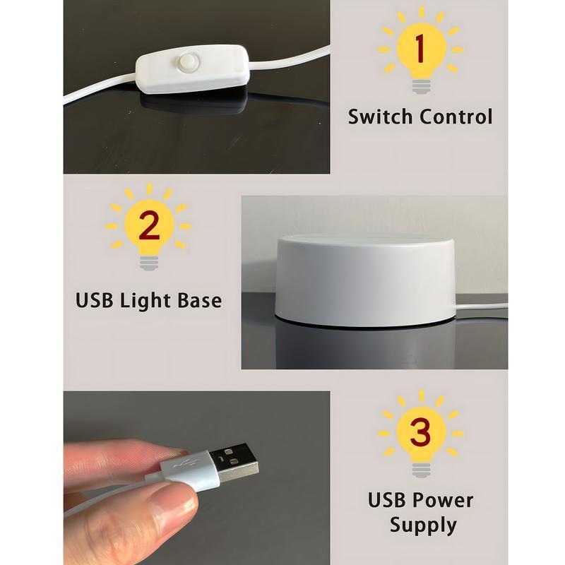 Aeropostale Vintage Guadalupe Night Light Oval Virgin Mary Statue LED Table Lamp Unique Artwork Compact Size Home & Holiday Decor