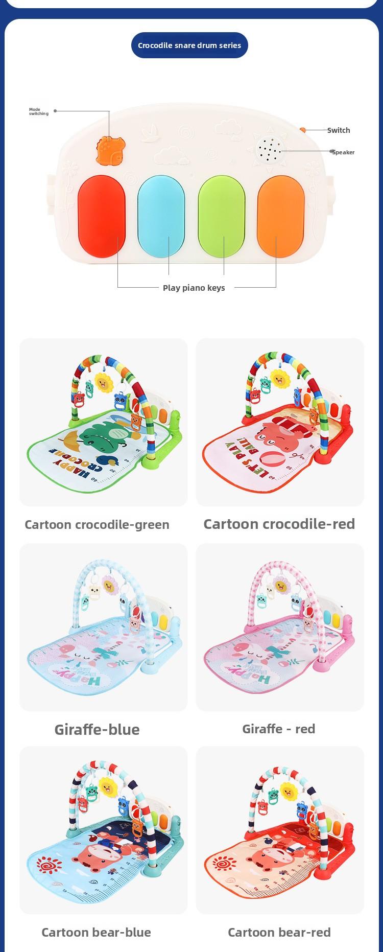 Baby Activity Play Mat |   Musical Kick Piano Gym for Tummy Time Fun