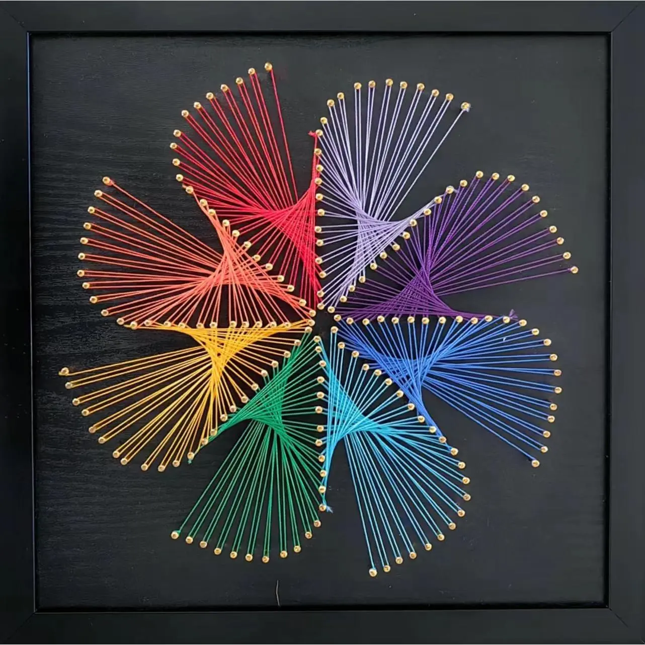 DIY  String Art Crafts Kit for Adults Beginner  ,Windmill(11.8inch*11.8inch).