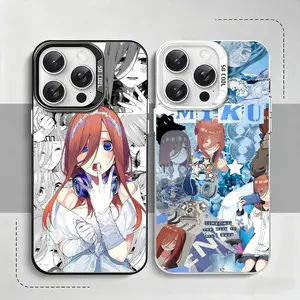 Anime M-Miku N-Nakano phone case For iPhone 17 Air 16 15 14 13 12 11 Pro Max Plus Samsung S26 S25 S24 S23 S22 Plus Ultra Protective IMD Color Cover