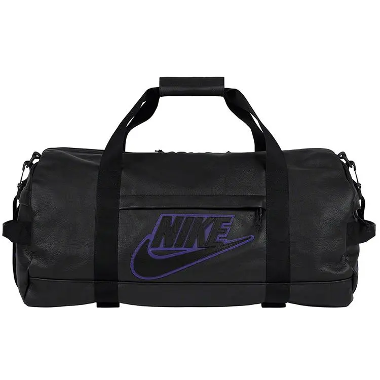 Supreme x Nike FW19 Week 14 Nylon Zippered Duffel Bag for Men and Women