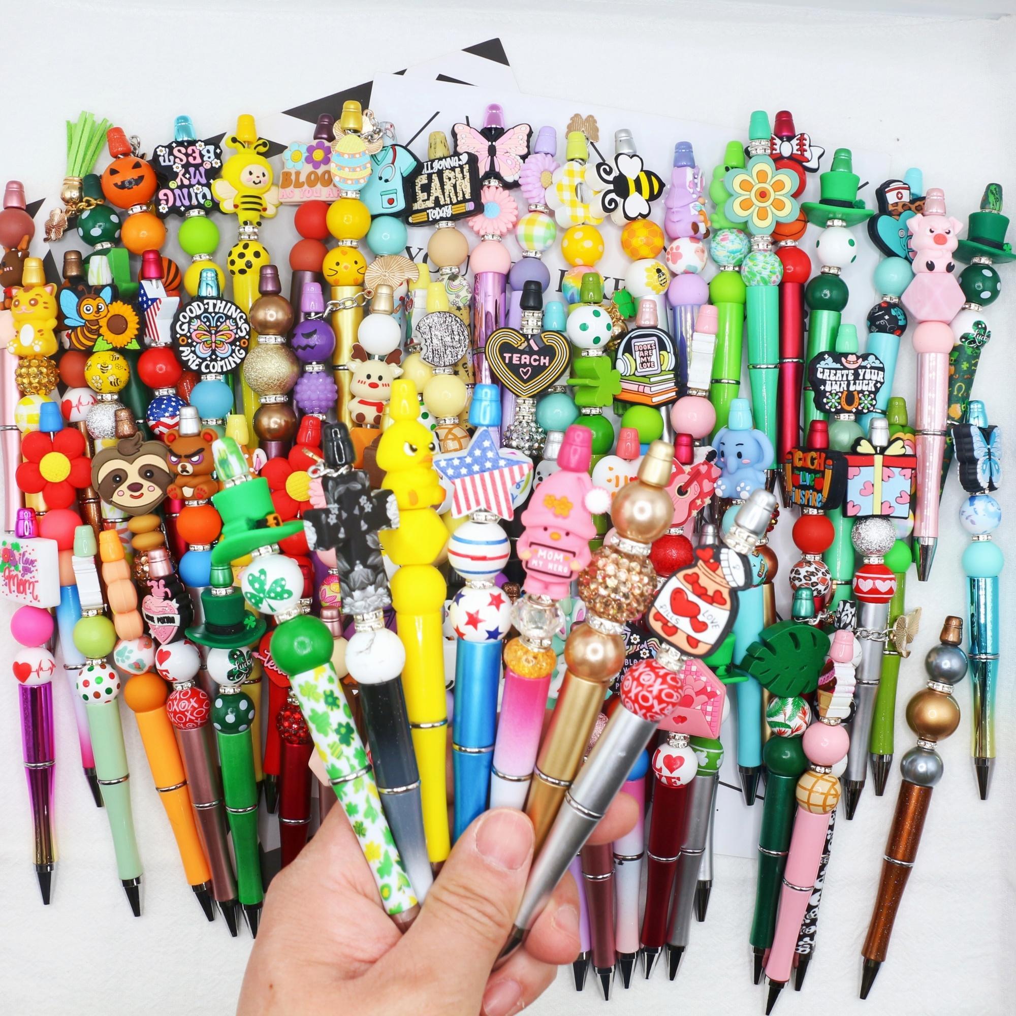 Cute Funny DIY Pen Set, Rollerball Pen Set, 25pcs/set DIY Pen Kit, DIY Pen Making Kit, Perfect for Creative People, DIY Enthusiasts, Fun Creative Home