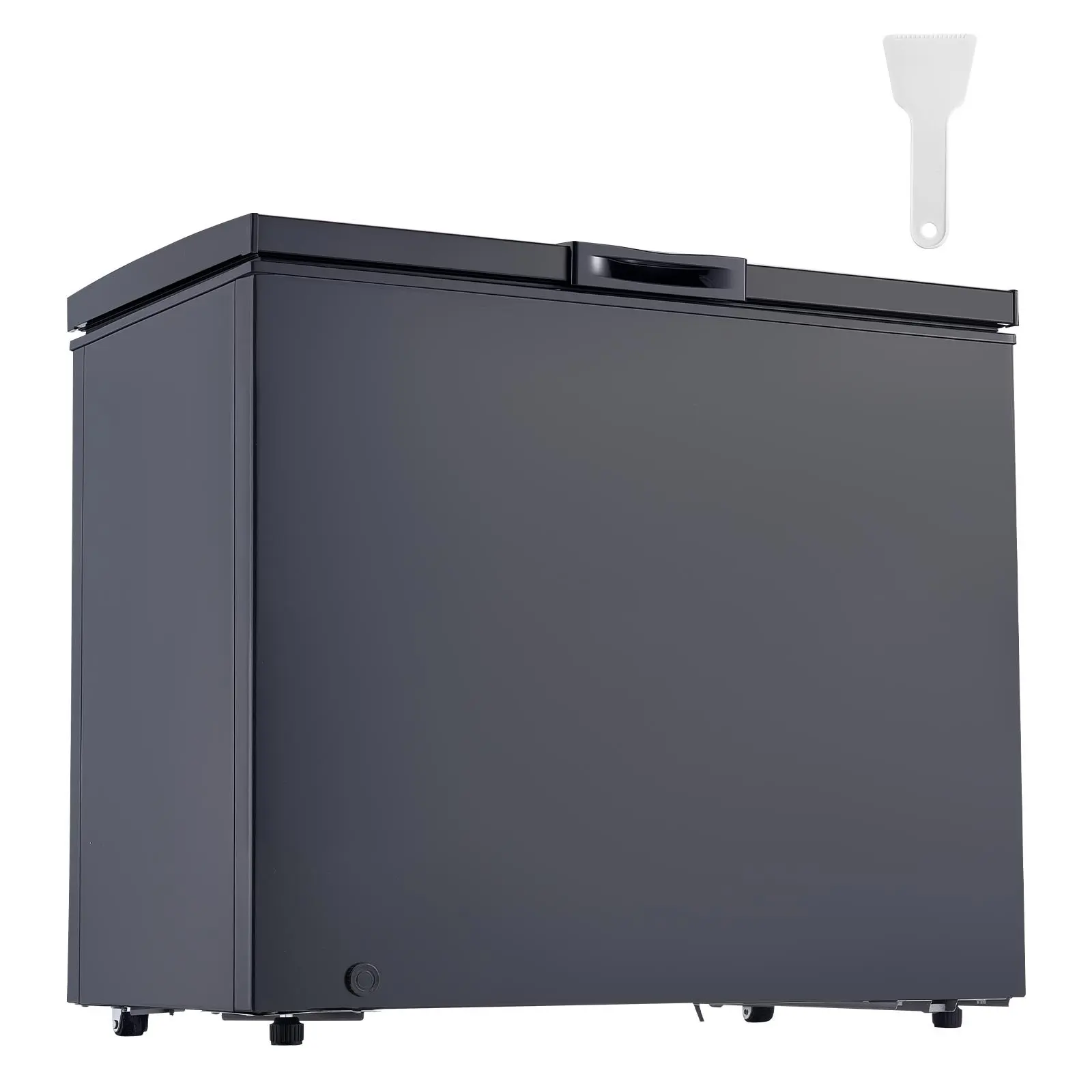 【Summerfinds】VEVOR Chest Freezer, 6.7 Cu.ft Compact Deep Freezer, Free Standing Top Open Door Chest Freezers with 2 Removable Baskets & Adjustable Thermostat - Energy Saving, Low Noise & Garage Ready, Black