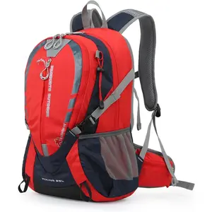 Small Hiking Backpack with 2L Water Bladder and  Rain Cover, 25L Hydration Daypack for Travel, Cycling, Camping, Outdoor