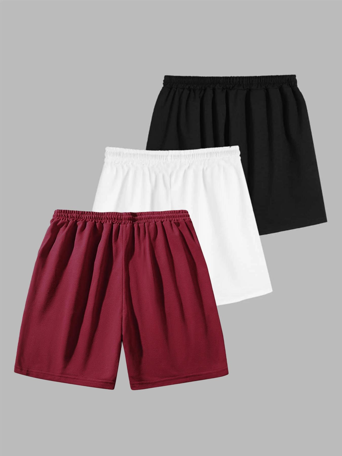 Menswear Letter Print Drawstring Waist Pajama Shorts, Regular Fit Casual Comfy Soft Pocket Sleep Shorts, Mens Shorts, Shorts for Men, Summer Lounge Bottoms, Loungewear, Summer Clothes, Nightwear, Mens Fashion, Comfy Fabric, Lounge Pajamas