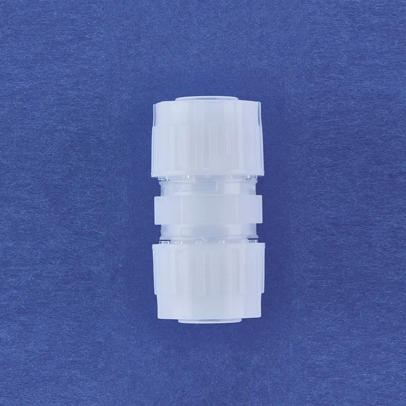 Specialized ultra-clean PFA connectors for the semiconductor industry, through-hole connectors, technical parameters meet SEMI F57 cleanroom standards for the semiconductor industry.