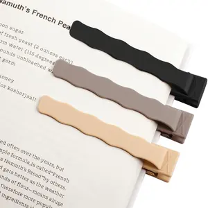 3 Silicone Bookmarks, Unique Automatic Bookmarks, Suitable for Book Lovers Reading Women Men Teen Teachers, Bookmarks Book Pages Save Reading Gifts, Suitable for Reading Lovers