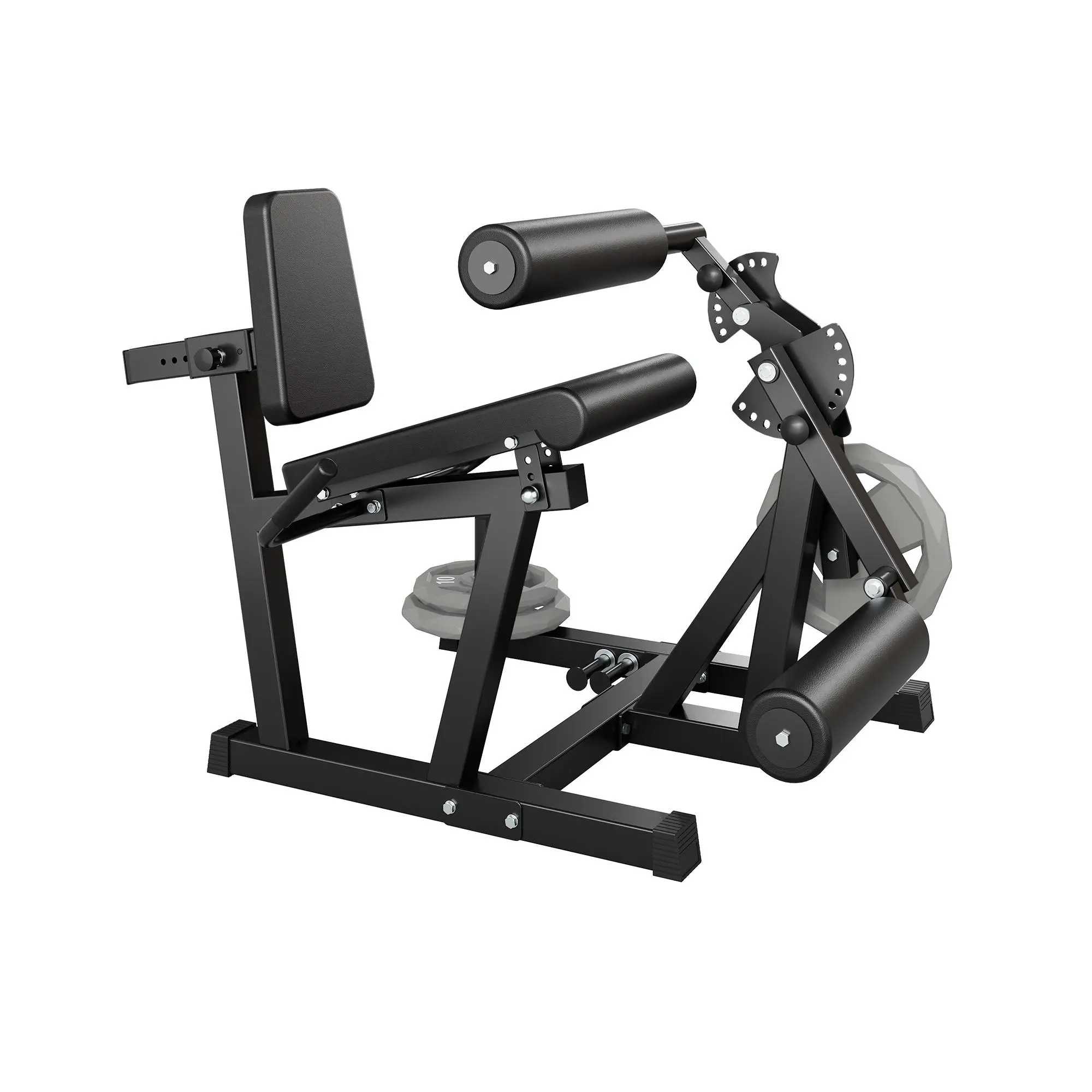 Gaomon 4-in-1 Leg Extension Machine - Lower Body Workout Equipment with Curl, Press, Hip Thrust, Calf Raise, 700lbs Capacity, Band Pegs for Compact Home Gym Strength Training