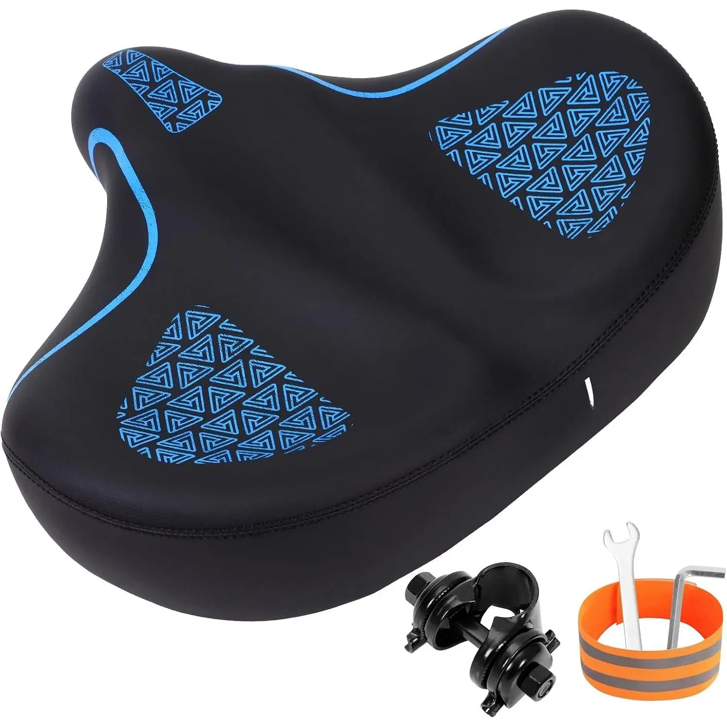 Comfort  Seat,    Seat for Men Women,  Saddle  for City Bikes, Exercise Bikes, Cruiser, City Bikes