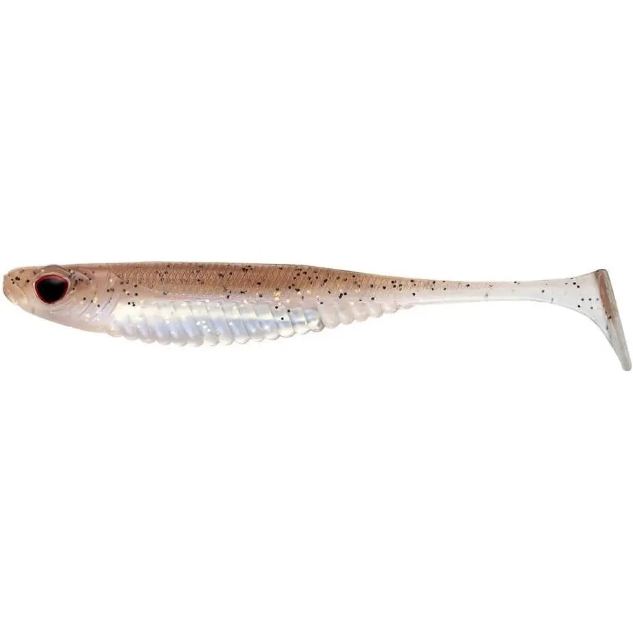 Live Ops Spectre Minnow Mirage X (5 per Pack) - Internal foil, Swimbait Soft  Lure, Finesse Paddle Tail with, for Striped Bass & Snook