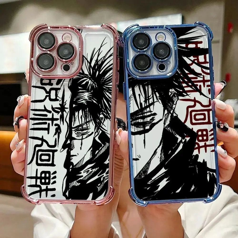 Hot Anime J-Jujutsus K-Kaisens Choso ART Comic Case For iPhone 17 Air 16 15 14 13 12 11 Pro Max Plus and Samsung S26 S25 S24 S23 S22 Plus Ultra Phone Cover