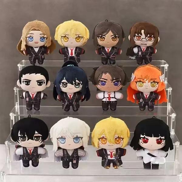 10cm Anime Limbus Company Plush Toys Cotton Plushie Doll Ishmael Dante Faust Don Quixote Palm Cartoon Stuffed Peripherials Gifts