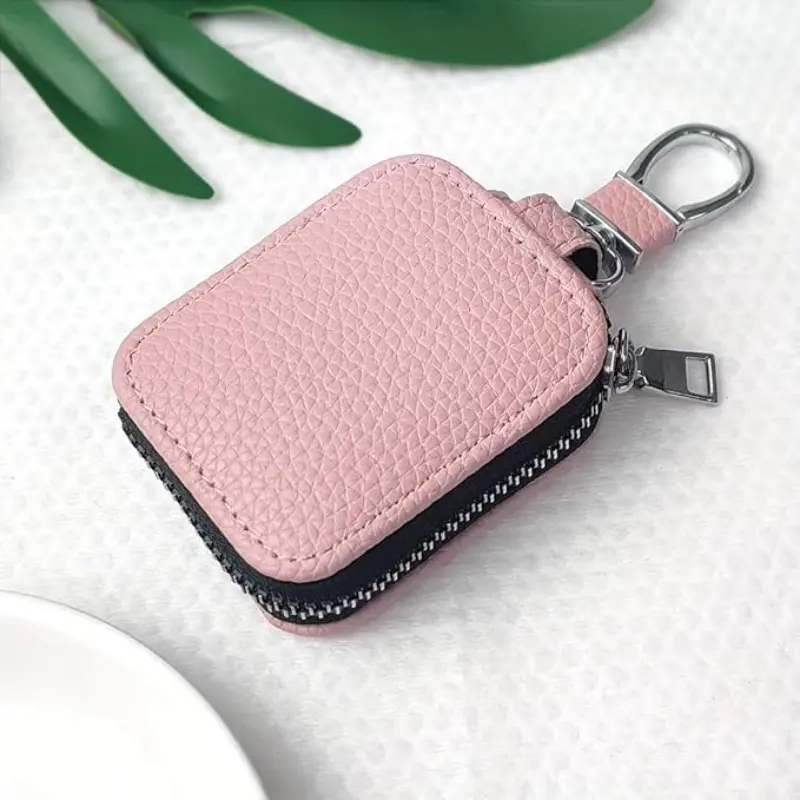 Simple Leopard Skin Leather Earphone Case for AirPods 1/2/3/4/pro/pro2/pro3, Durable Storage Bag, Perfect Fit, Stylish Design
