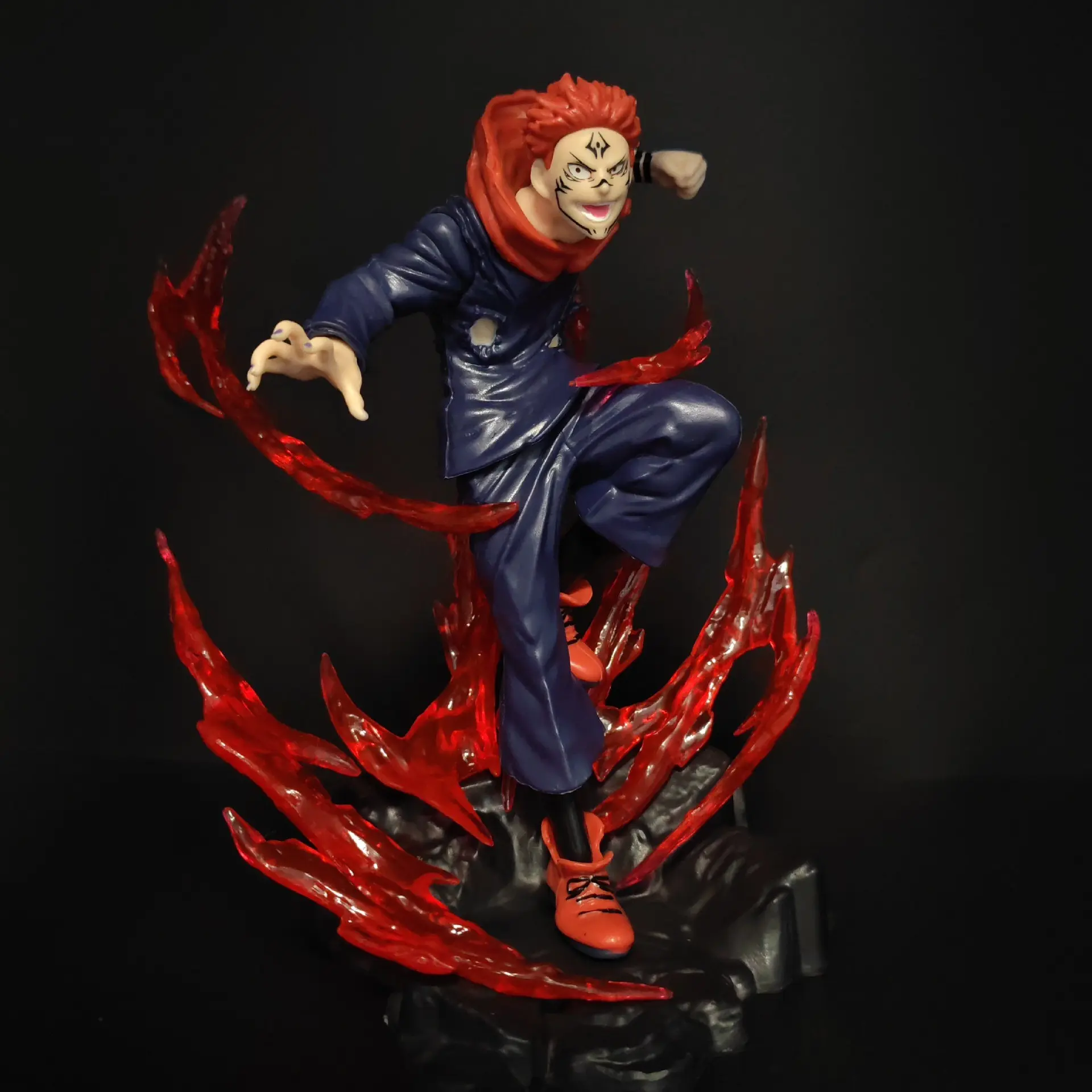Anime Model Figure, Yuji Tsukasa & Yugi Ubuyashiki Desktop Decor, Collectible Handmade Figurine, Perfect Gift for Anime Enthusiasts