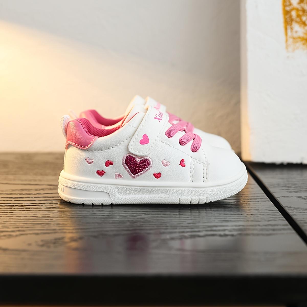 Breathable and Comfortable Soft-soled Toddler Shoes, Suitable Boys and Girls as First Walker Shoes, Anti-kick Toddler Shoes with Hook-and-loop Fasteners, Children Aged 1-3. -soled Baby Shoes, Toddler Girls' Shoes, Boys' Shoes