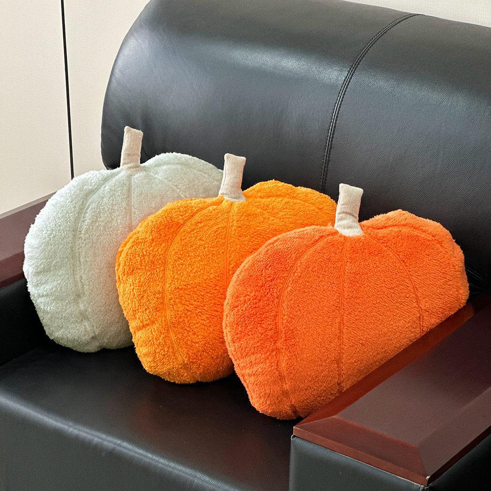 Adult Pumpkin Pillow Sofa Cushion Living Room Bedroom Bedside Bay Window Creative Fruit Vegetable Shape Comfort Pillow
