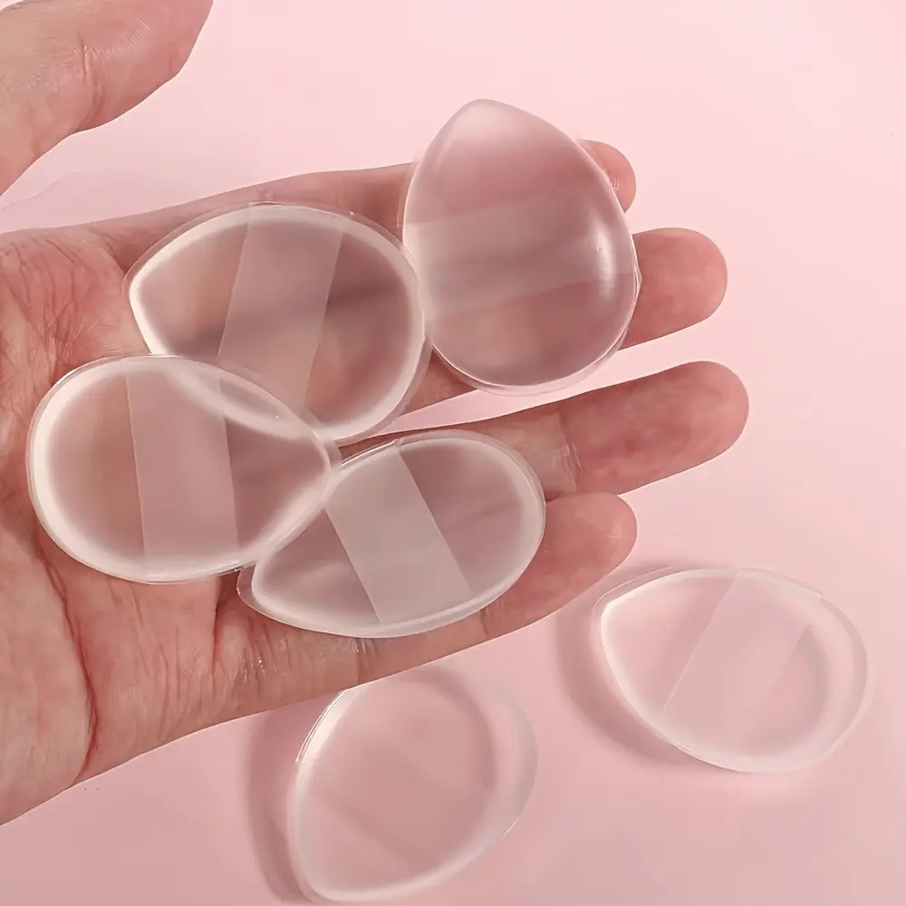 Silicone Makeup Sponge, Makeup Sponges For Foundation, Non-Powder Absorbing Foundation Applicator, Ideal for Bb Cream Application, Durable & Long-Lasting Use, Beauty Sponge
