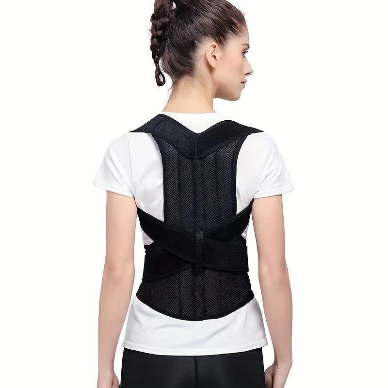 Back Posture Brace Clavicle Support, Stop Slouching And Hunching, Adjustable Back Trainer Unisex, Order A Size Up
